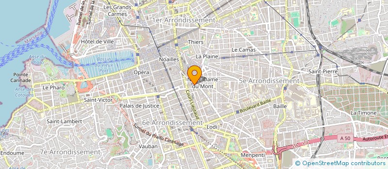 localisation de l'entreprise MADAME CARMELA CASSARO à MARSEILLE