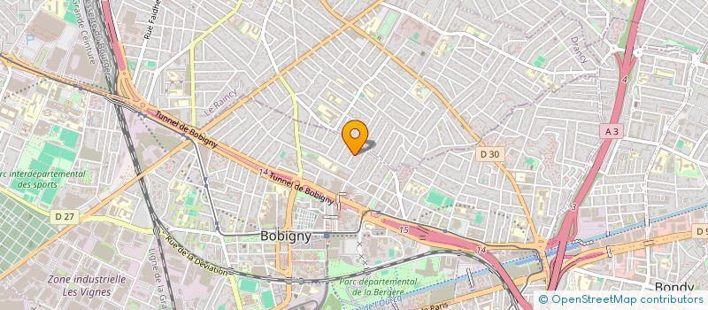 localisation de l'entreprise MADAME CARMELA DELGADO  BOBIGNY