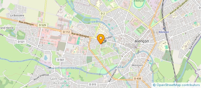 localisation de l'entreprise MADAME CARMELA JONCKHEERE à ALENCON