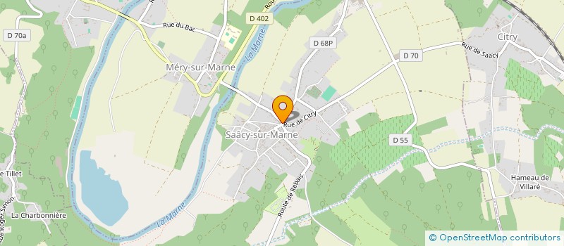 localisation de l'entreprise MADAME CARMELA MALERBA  SAACY-SUR-MARNE