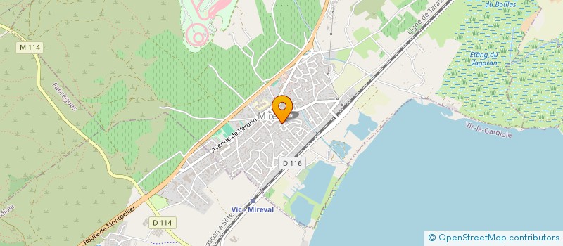 localisation de l'entreprise MADAME CARMELA OREA à FRONTIGNAN