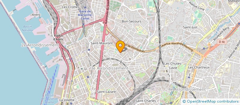 localisation de l'entreprise MADAME CARMELA PAPETTI à MARSEILLE