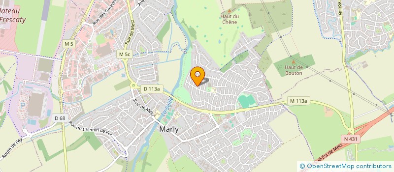 localisation de l'entreprise MADAME CARMELA PARASOLE  MARLY