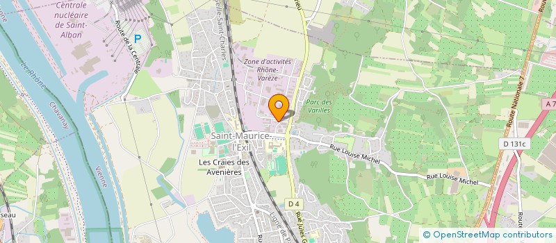 localisation de l'entreprise MADAME CARMELA RIETSCH à SAINT-MAURICE-L'EXIL