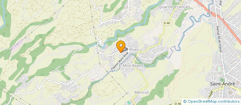 localisation de l'entreprise MADAME CARMELA SAUTRON  SAINTE-MARIE