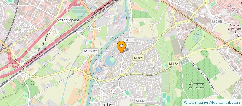 localisation de l'entreprise MADAME CARMELINA BALDI  LATTES