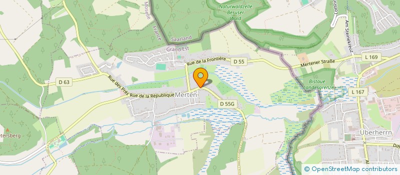 localisation de l'entreprise MADAME CARMELINA SESSA  MERTEN