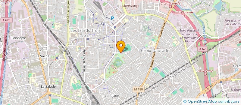 localisation de l'entreprise MADAME CARMELLA FUERTES  TOULOUSE