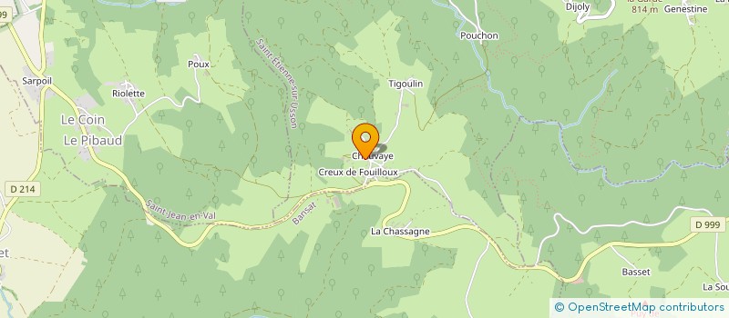 localisation de l'entreprise MADAME CARMELLA MENNA  SAINT-ETIENNE-SUR-USSON