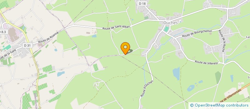 localisation de l'entreprise MADAME CARMELLE AMORE  OUCHES