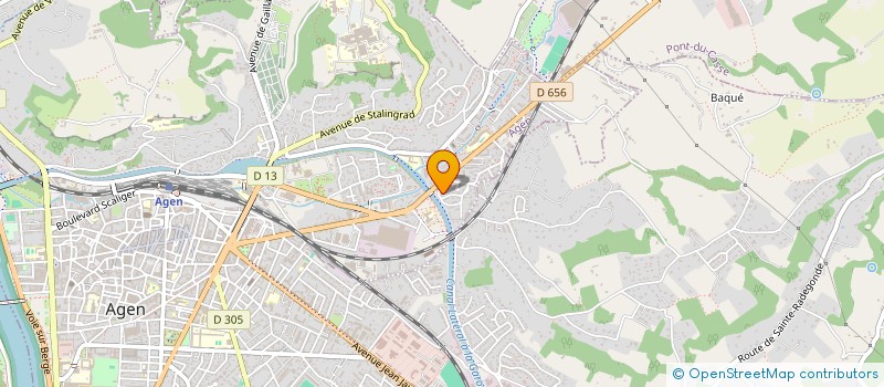 localisation de l'entreprise MADAME CARMEN AGUER  AGEN