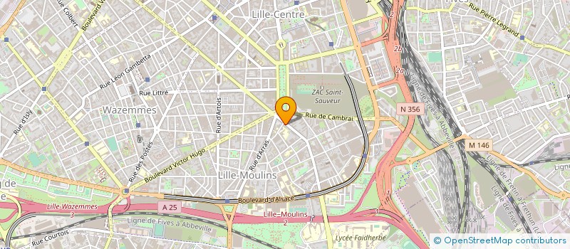 localisation de l'entreprise MADAME CARMEN AKOTEGNON  LILLE