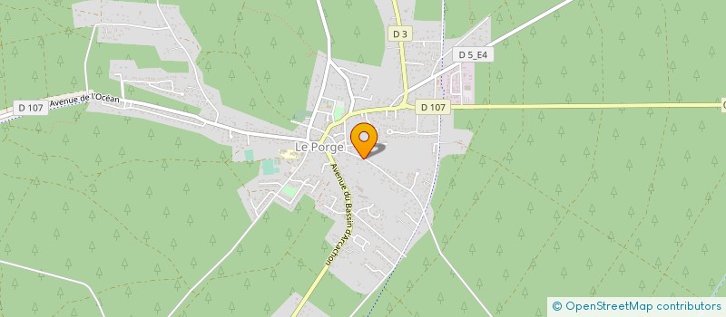 localisation de l'entreprise MADAME CARMEN AMBAUD  LE PORGE