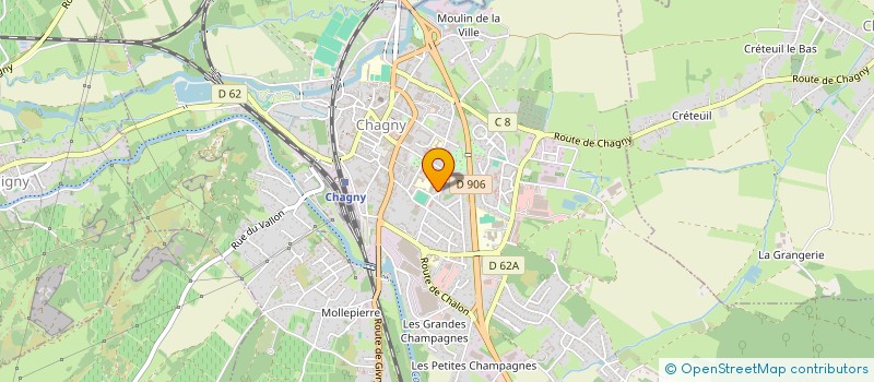 localisation de l'entreprise MADAME CARMEN ANCEAU  CHAGNY