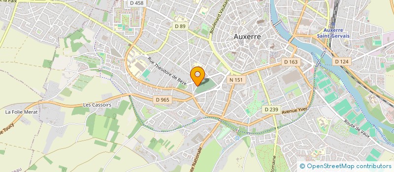 localisation de l'entreprise MADAME CARMEN ATALANTA PANC à AUXERRE