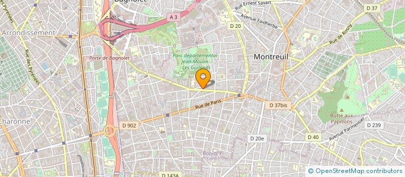 localisation de l'entreprise MADAME CARMEN AVON  MONTREUIL