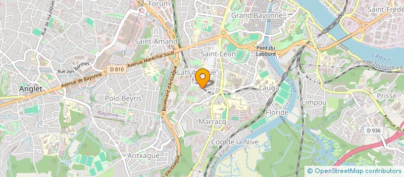 localisation de l'entreprise MADAME CARMEN BALAGA à BAYONNE