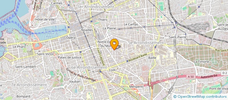 localisation de l'entreprise MADAME CARMEN BIANCA KERESZTES à MARSEILLE