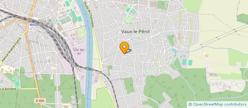 localisation de l'entreprise MADAME CARMEN BOULANGER à VAUX-LE-PENIL