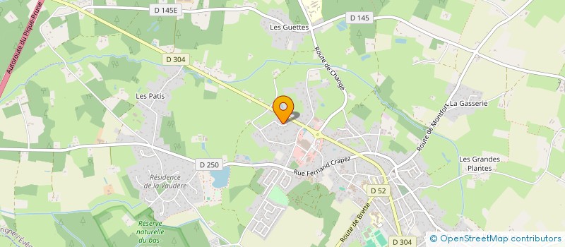 localisation de l'entreprise MADAME CARMEN BRANENX  PARIGNE L EVEQUE