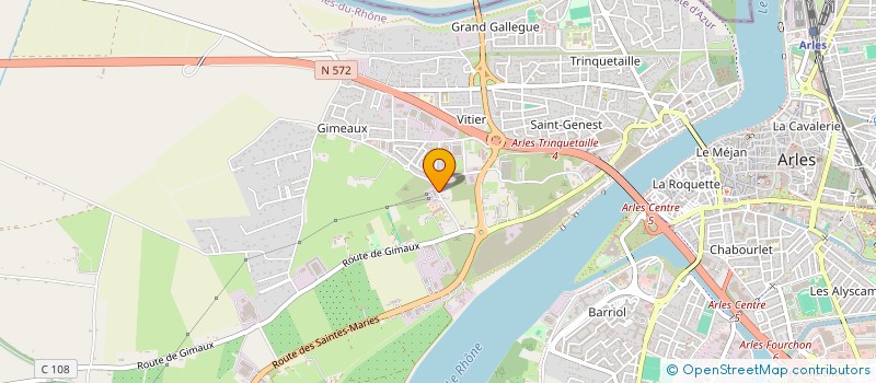 localisation de l'entreprise MADAME CARMEN CARGOLES  ARLES