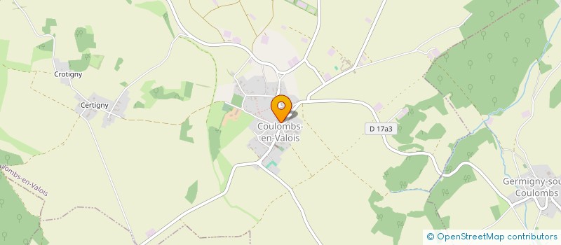 localisation de l'entreprise MADAME CARMEN CAZIER à COULOMBS-EN-VALOIS