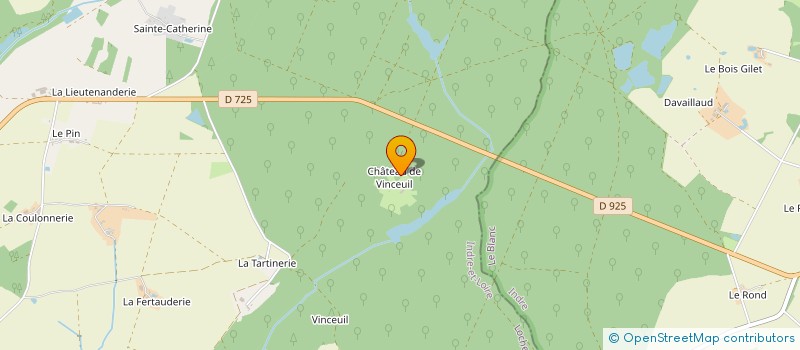 localisation de l'entreprise MADAME CARMEN CHIZZOLINI  BOSSAY-SUR-CLAISE