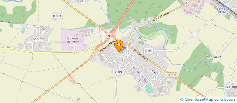 localisation de l'entreprise MADAME CARMEN COUET  GUIGNES