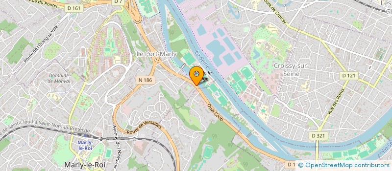 localisation de l'entreprise MADAME CARMEN CROZON  LE PORT-MARLY