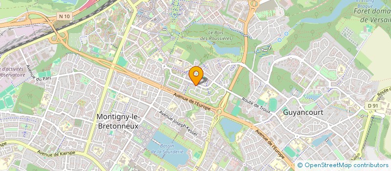 localisation de l'entreprise MADAME CARMEN DIADHIOU  GUYANCOURT