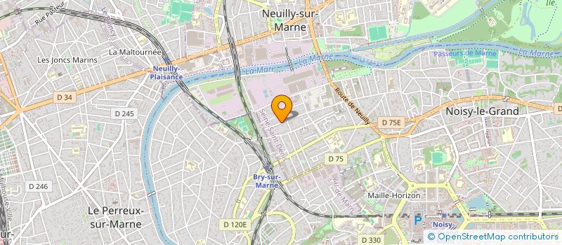 localisation de l'entreprise MADAME CARMEN DOS SANTOS à NOISY-LE-GRAND