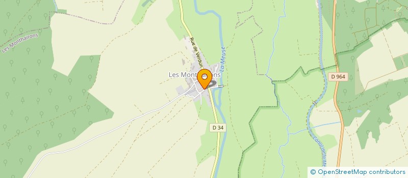 localisation de l'entreprise MADAME CARMEN DUBREUIL à LES MONTHAIRONS