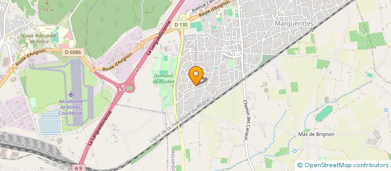 localisation de l'entreprise MADAME CARMEN ESCARIO  MARGUERITTES