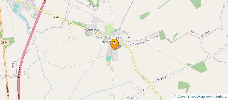 localisation de l'entreprise MADAME CARMEN FABRE  SAINT-GERMAIN-DES-BOIS