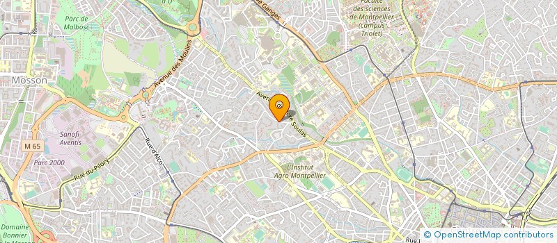 localisation de l'entreprise MADAME CARMEN FERNANDEZ à MONTPELLIER