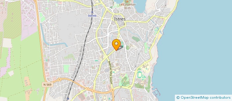 localisation de l'entreprise MADAME CARMEN FERNANDEZ  ISTRES