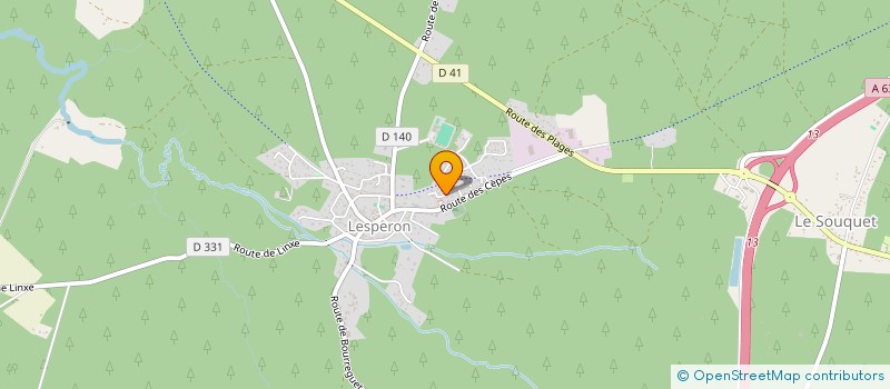 localisation de l'entreprise MADAME CARMEN FERREIRA  LESPERON