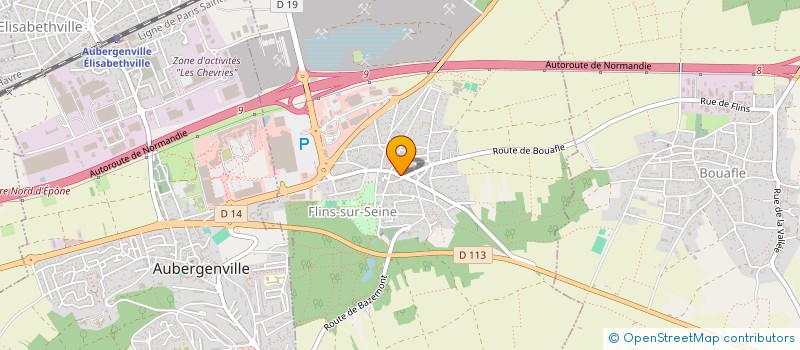 localisation de l'entreprise MADAME CARMEN FERREIRA  FLINS-SUR-SEINE