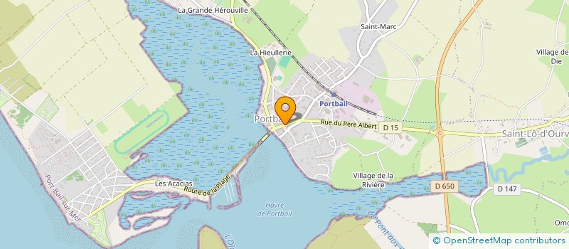 localisation de l'entreprise MADAME CARMEN FOLLIOT  PORT-BAIL-SUR-MER