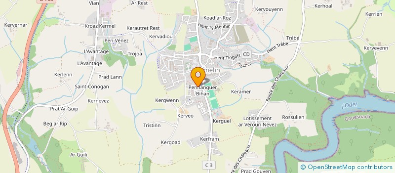 localisation de l'entreprise MADAME CARMEN FRIAZA VIDAL  PLOMELIN