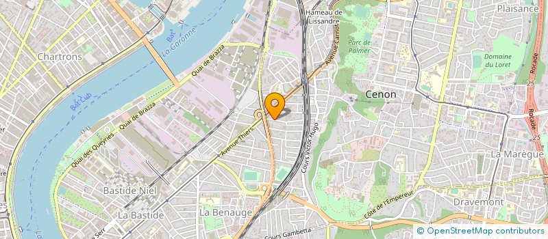 localisation de l'entreprise MADAME CARMEN GOMEZ MOLINA  CENON