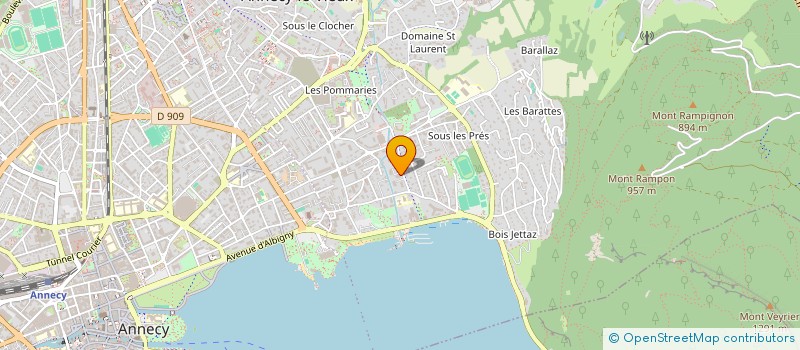 localisation de l'entreprise MADAME CARMEN-LAURA MUNTEANU  ANNECY