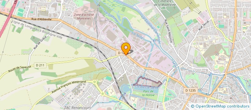 localisation de l'entreprise MADAME CARMEN LECOMTE à AMIENS