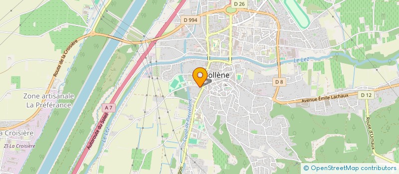 localisation de l'entreprise MADAME CARMEN-LILIANA STANCU  BOLLENE