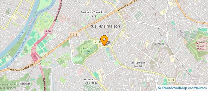 localisation de l'entreprise MADAME CARMEN LUCIA CASTRO GIL à RUEIL-MALMAISON