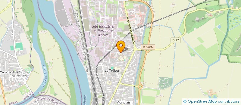 localisation de l'entreprise MADAME CARMEN MAILLE  ARLES