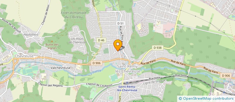 localisation de l'entreprise MADAME CARMEN MARIA DE CAEIRO Y GONZALEZ  SAINT-REMY-LES-CHEVREUSE