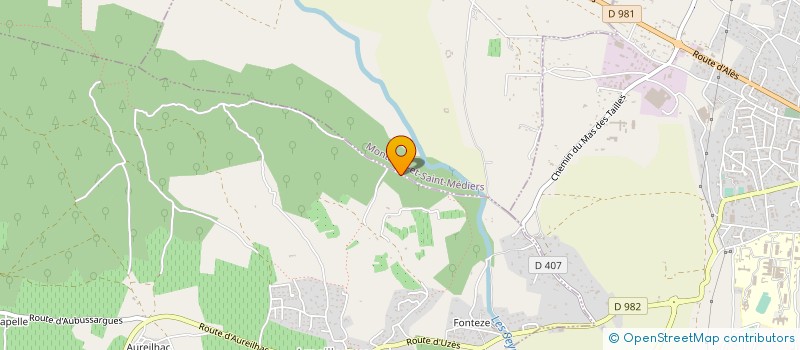 localisation de l'entreprise MADAME CARMEN MARTIN LERA à ARPAILLARGUES-ET-AUREILLAC