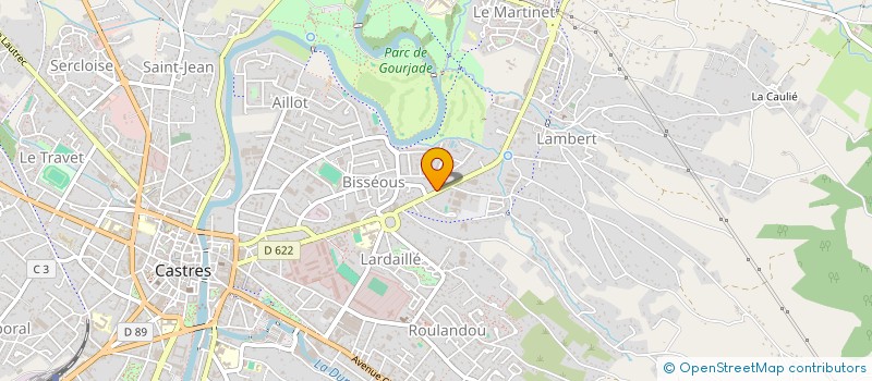 localisation de l'entreprise MADAME CARMEN MARTINS  CASTRES