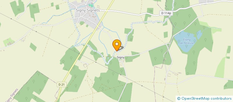 localisation de l'entreprise MADAME CARMEN MASSINGER  SIGNY-SIGNETS